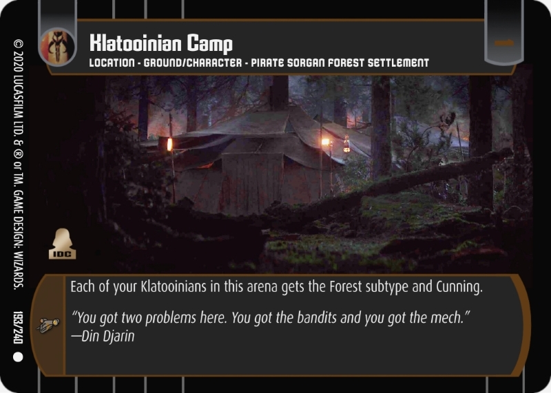 Klatooinian Camp