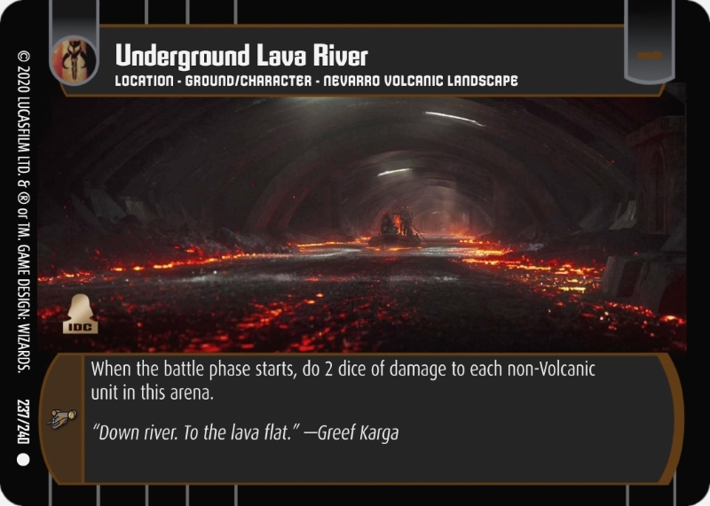 Underground Lava River