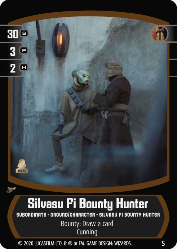 Silvasu Fi Bounty Hunter