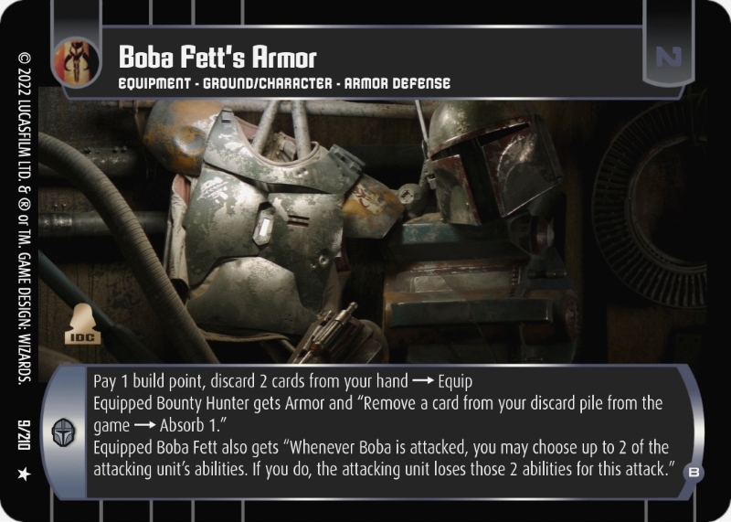 Boba Fett's Armor (B)