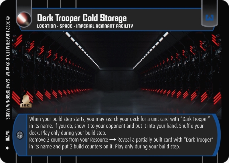 Dark Trooper Cold Storage