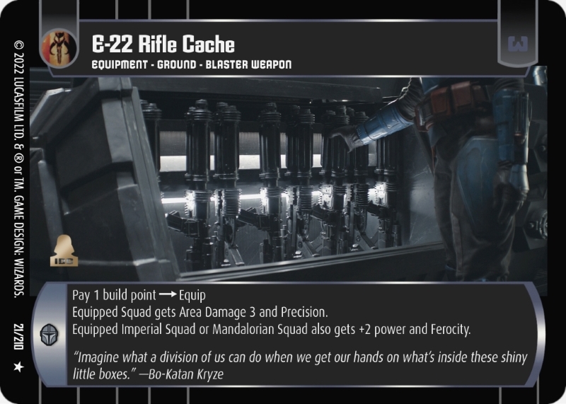 E-22 Rifle Cache