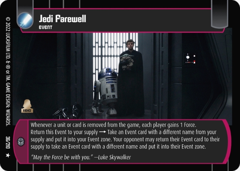 Jedi Farewell
