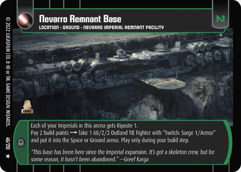 Nevarro Remnant Base