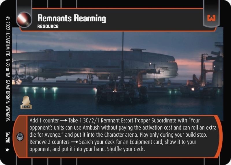 Remnants Rearming