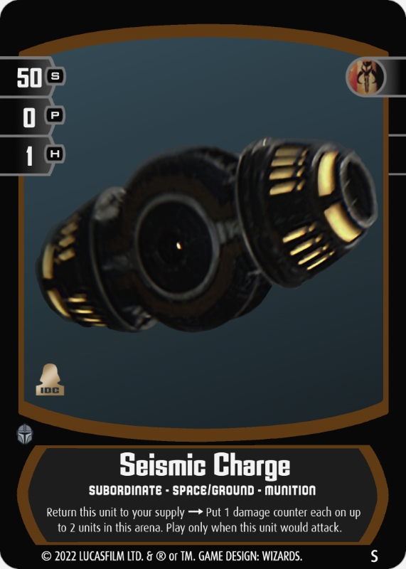 Seismic Charge