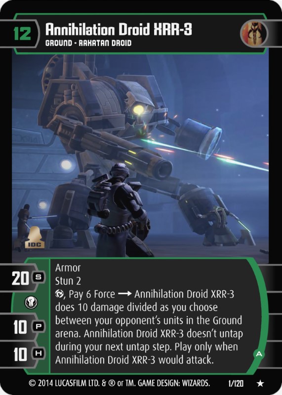 Annihilation Droid XRR-3 (A)