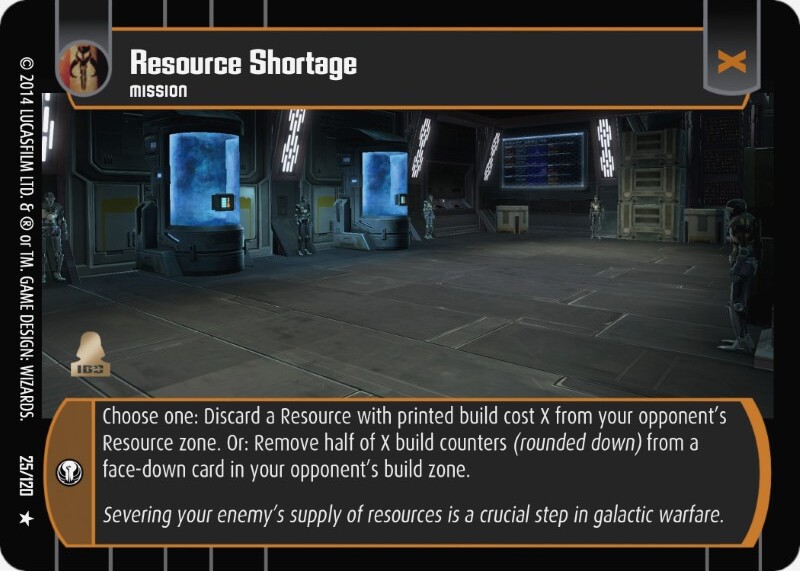 Resource Shortage