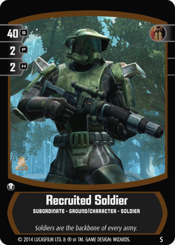 Recruited Soldier 40-2-2 Character
