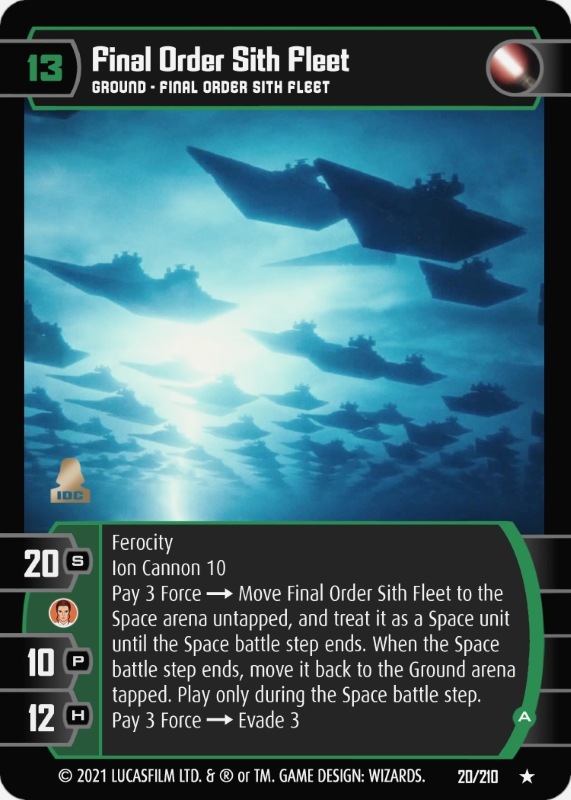 Final Order Sith Fleet (A)