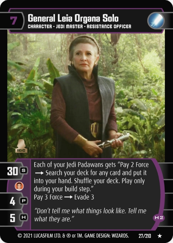 General Leia Organa Solo (H2)