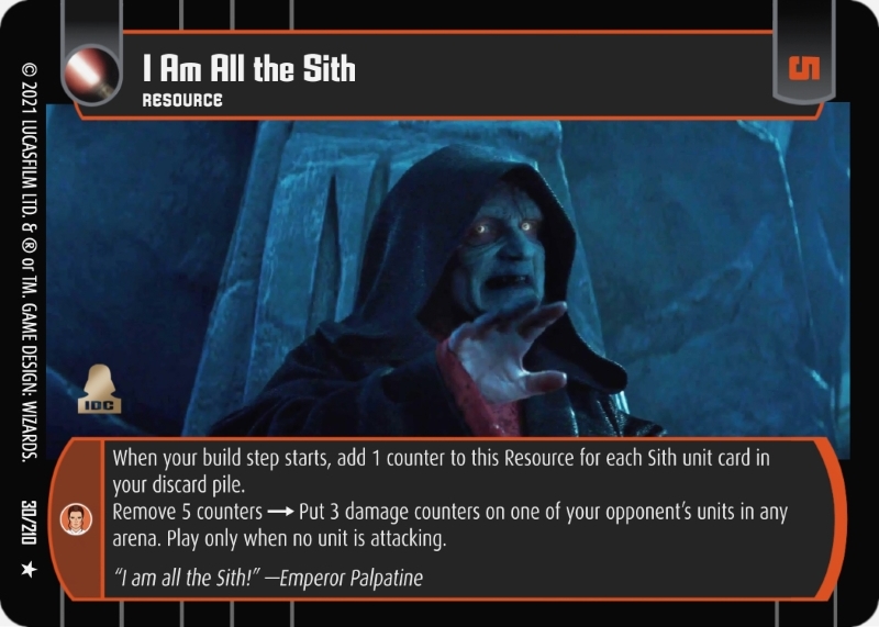 I Am All the Sith