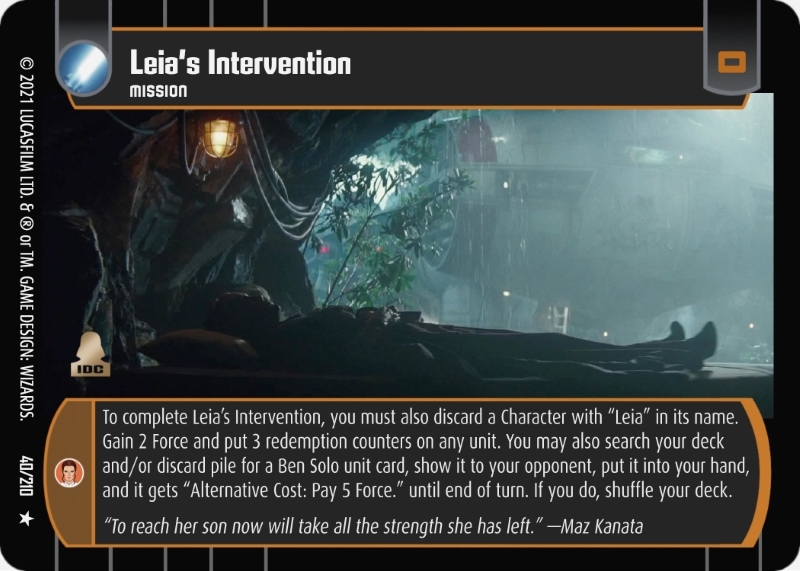 Leia's Intervention