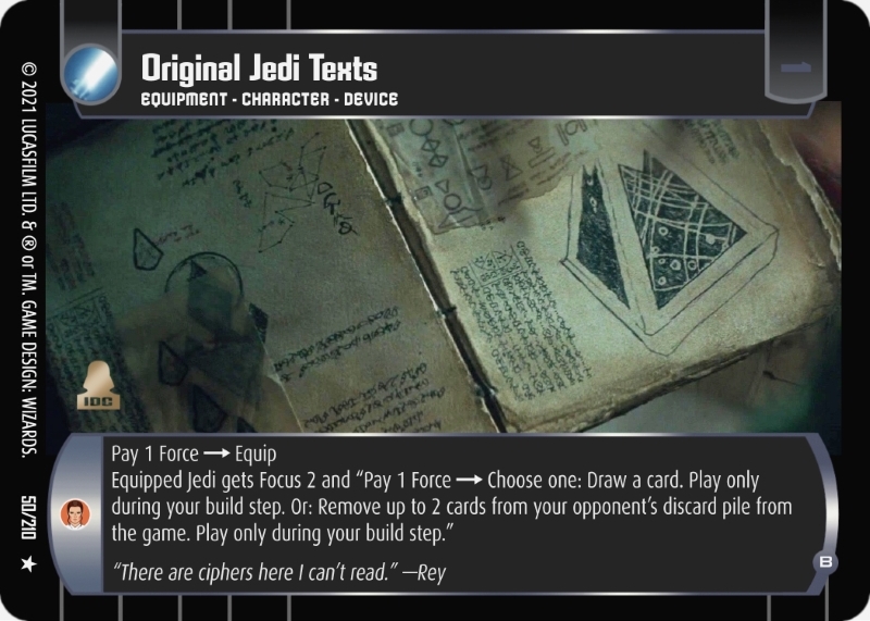 Original Jedi Texts (B)