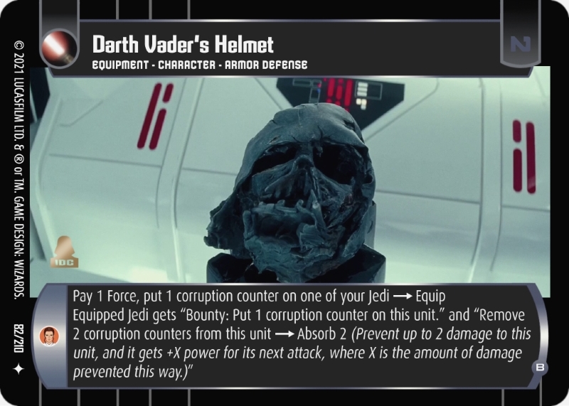 Darth Vader's Helmet (B)