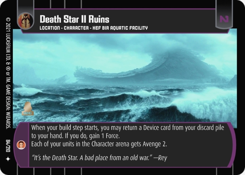 Death Star II Ruins