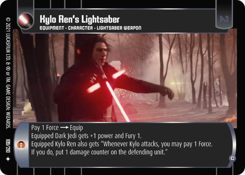 Kylo Ren's Lightsaber (C)