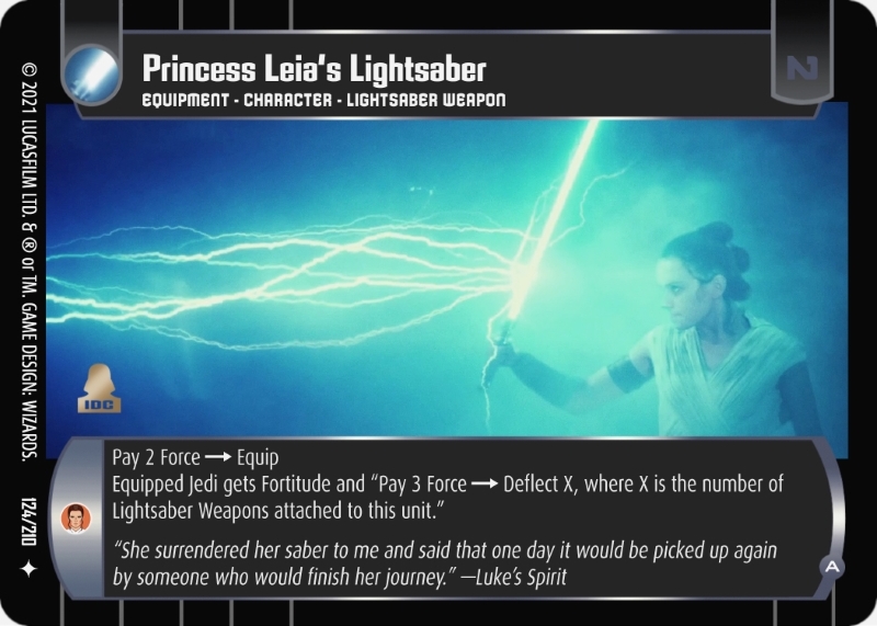 Princess Leia's Lightsaber (A)
