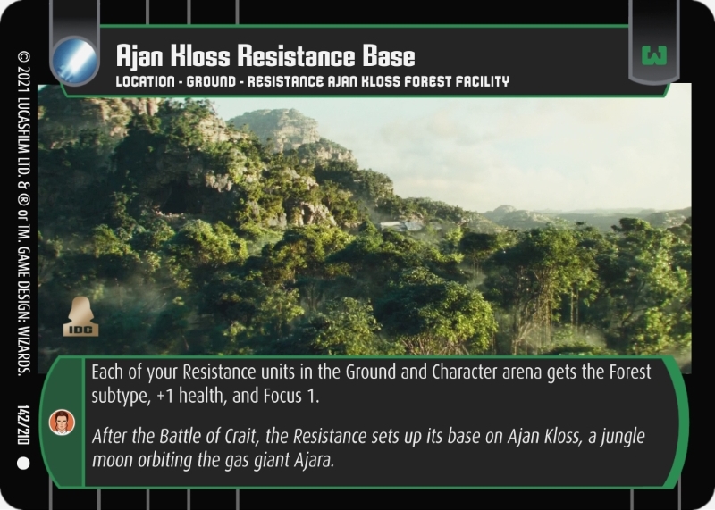 Ajan Kloss Resistance Base
