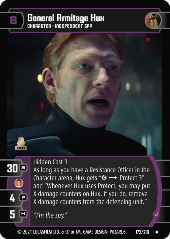 General Armitage Hux (J)