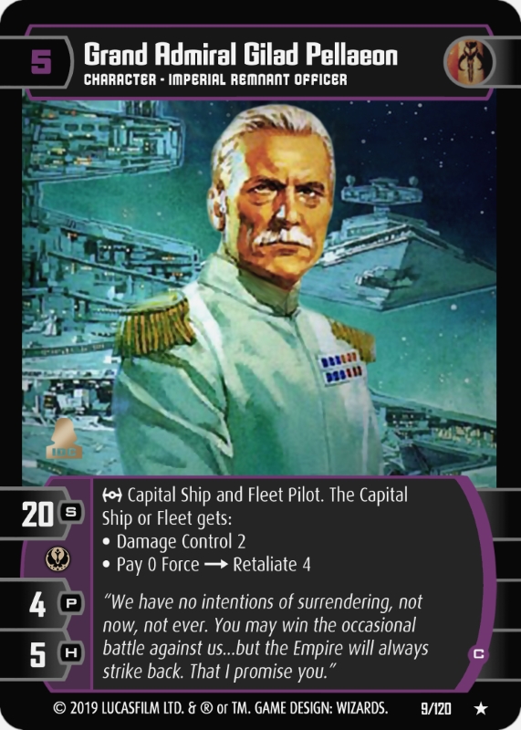Grand Admiral Gilad Pellaeon (C)
