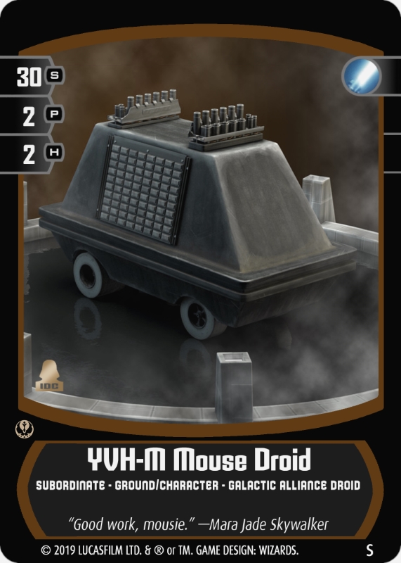 YVH-M Mouse Droid