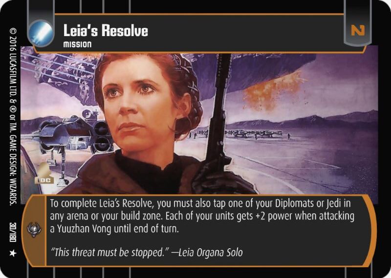 Leia's Resolve