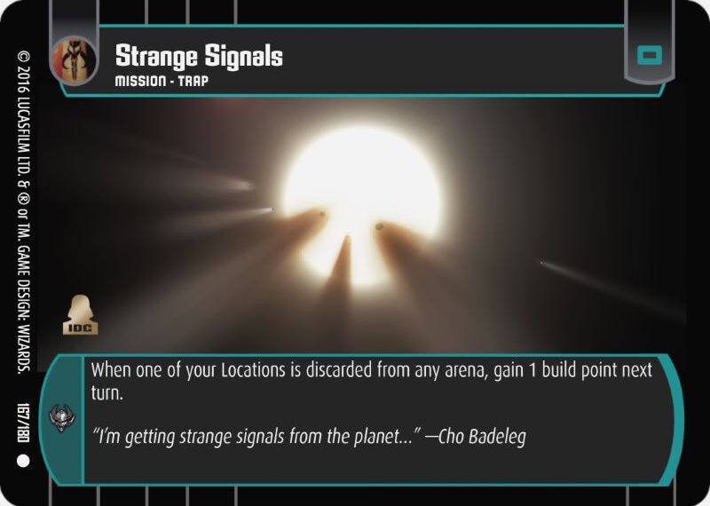 Strange Signals
